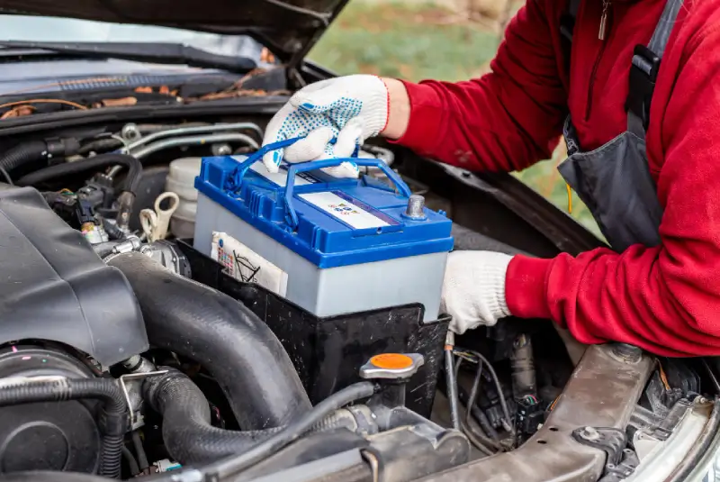 Car battery replacement
